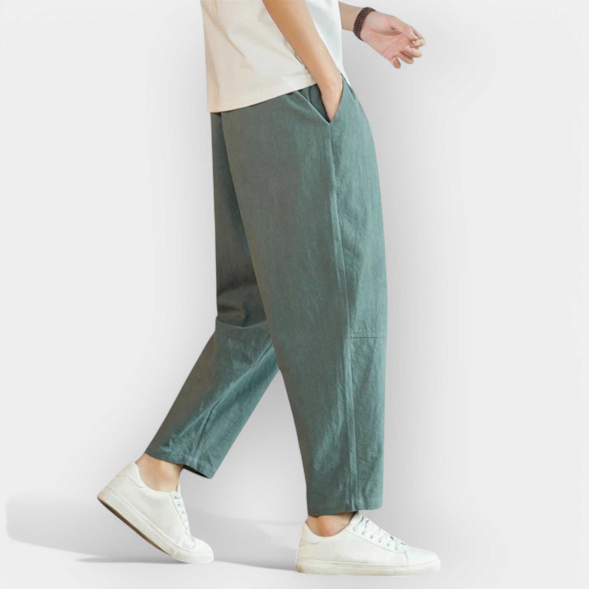 VIVANTI | Pantalon en Lin Confortable