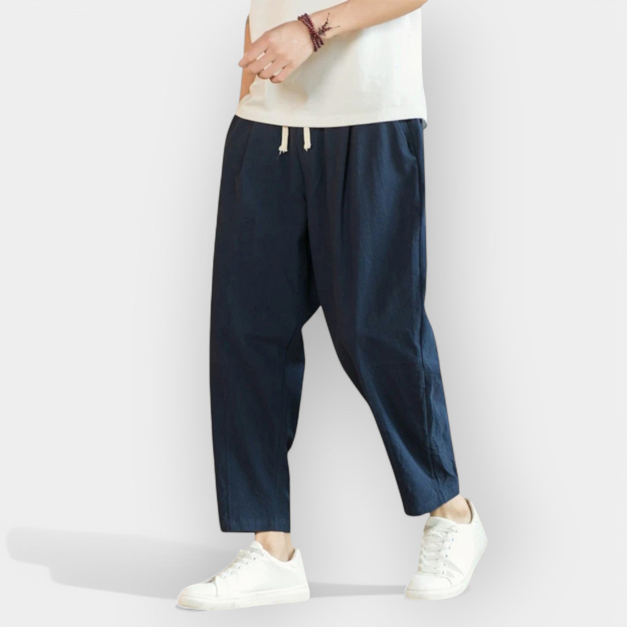 VIVANTI | Pantalon en Lin Confortable