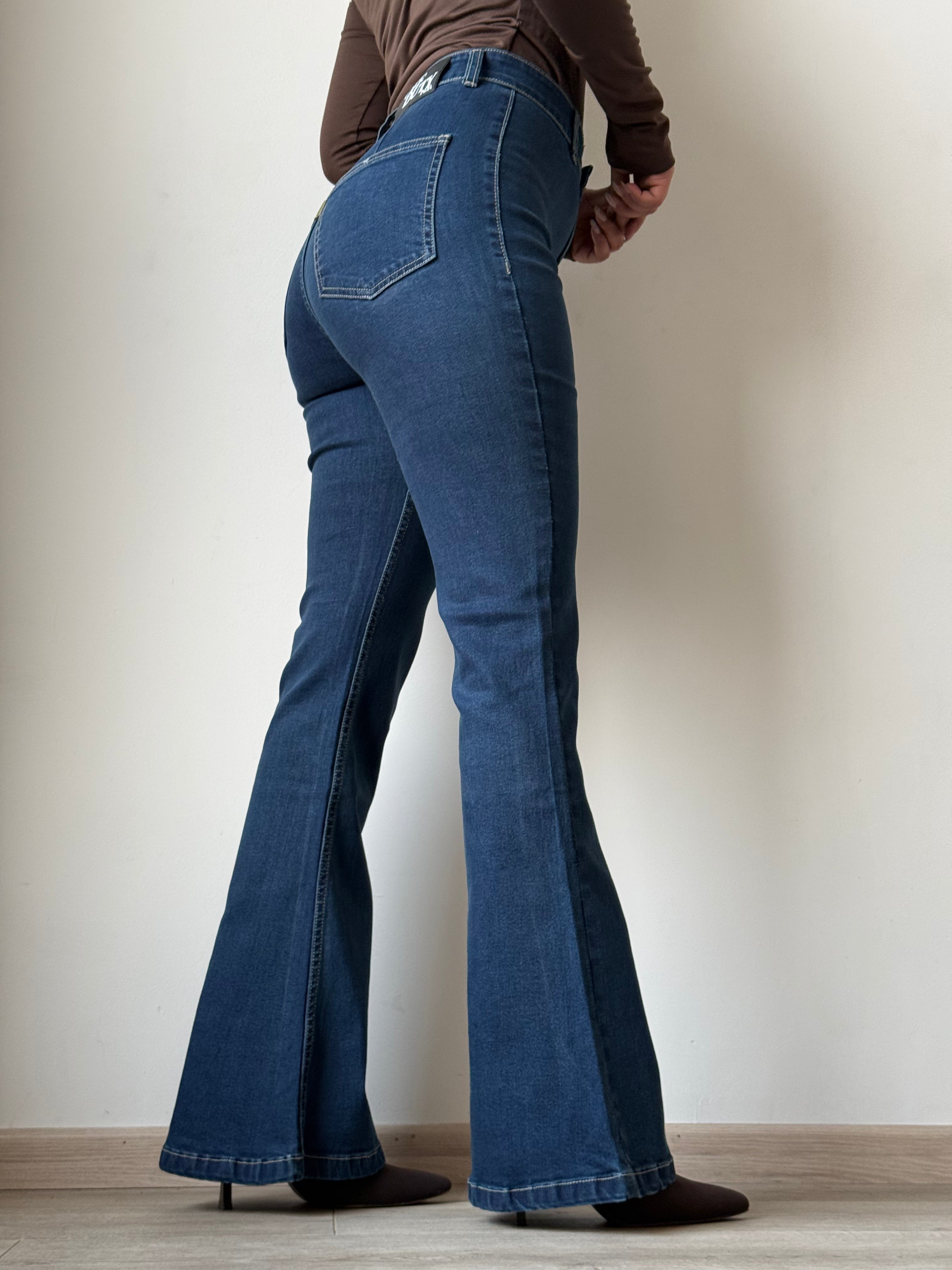 Ultra High Rise Flare Bootcut Jeans