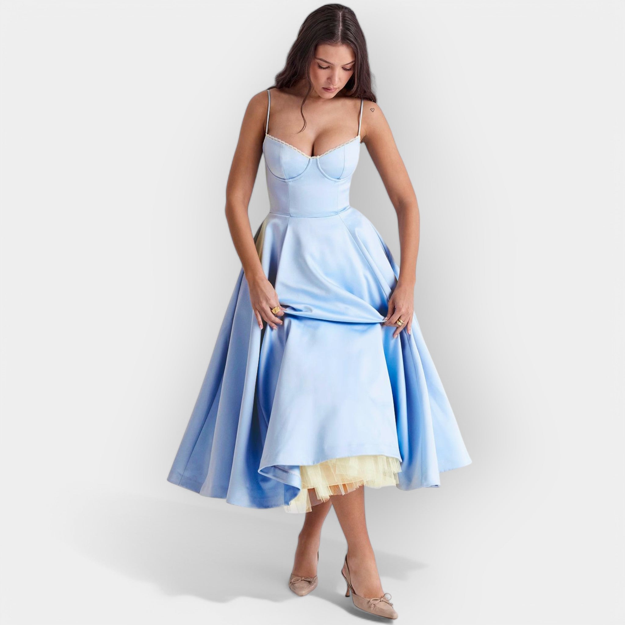 ÉLOISE | Robe Midi Élégante