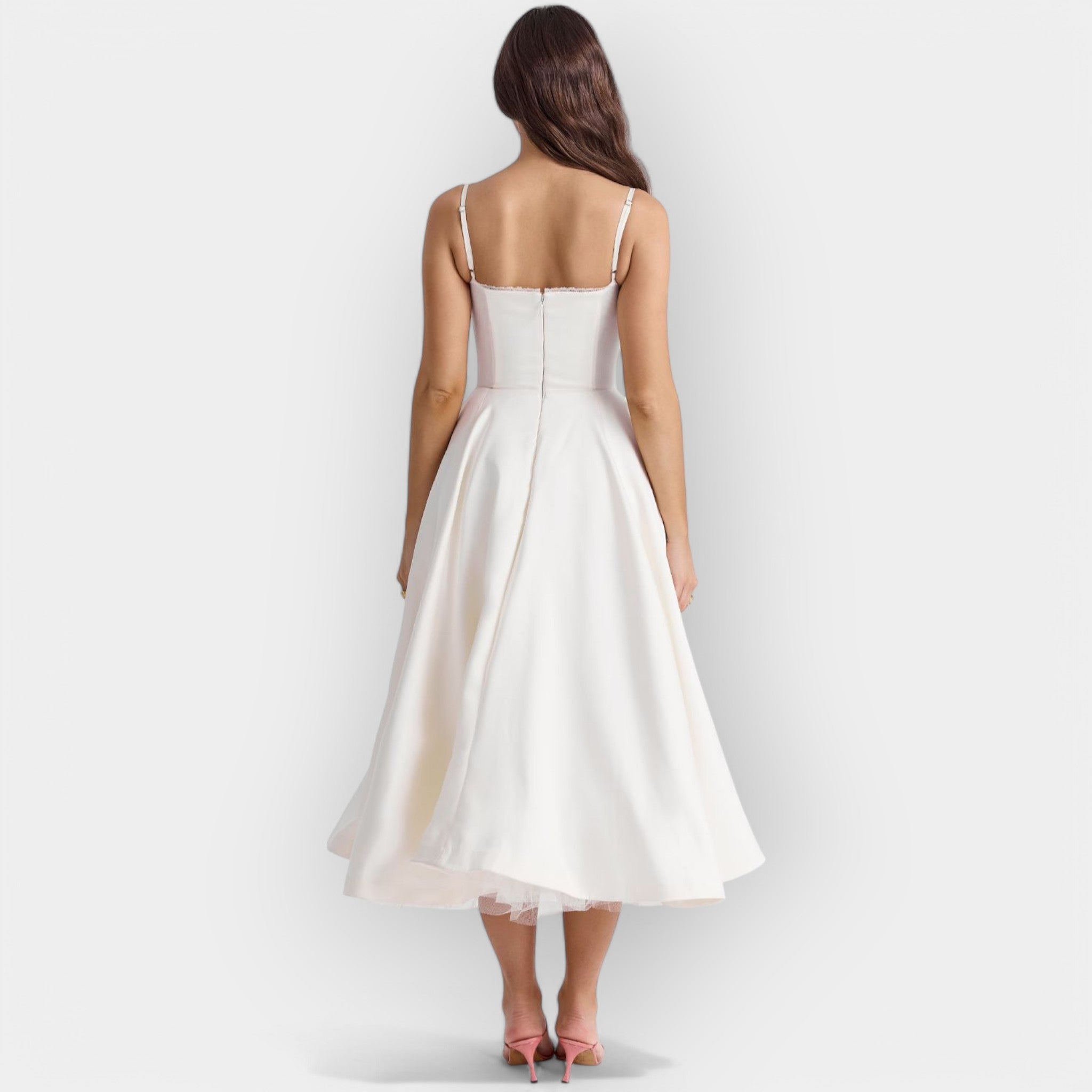 SELENE | Robe Midi Élégante