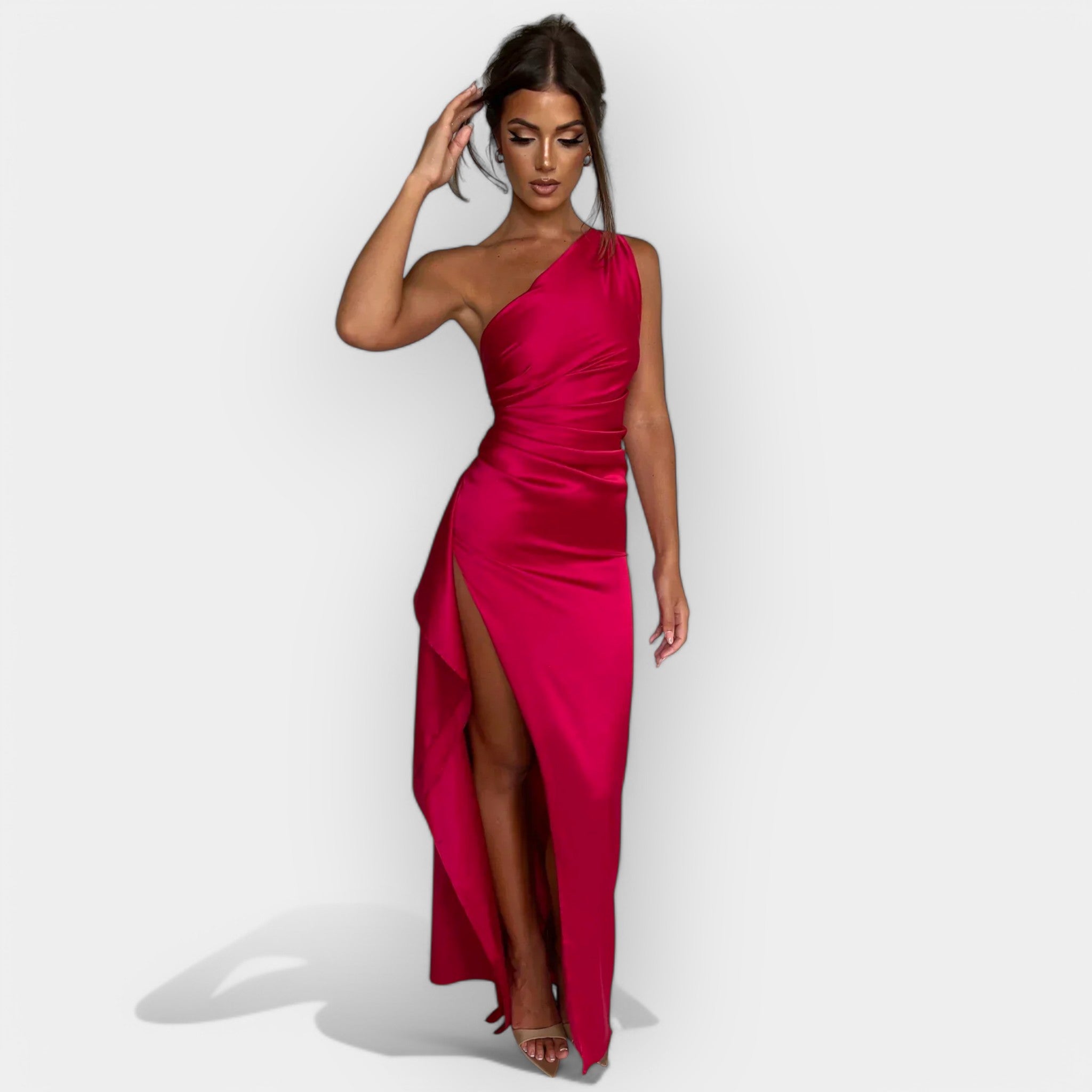 MARGAUX | Robe élégante en satin