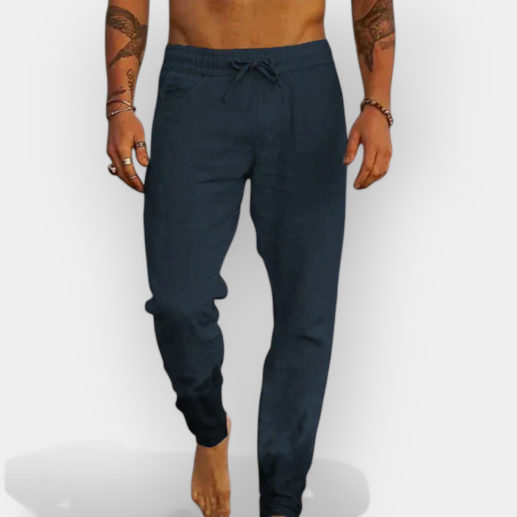 MAIKO | Pantalon en Lin Pour Homme