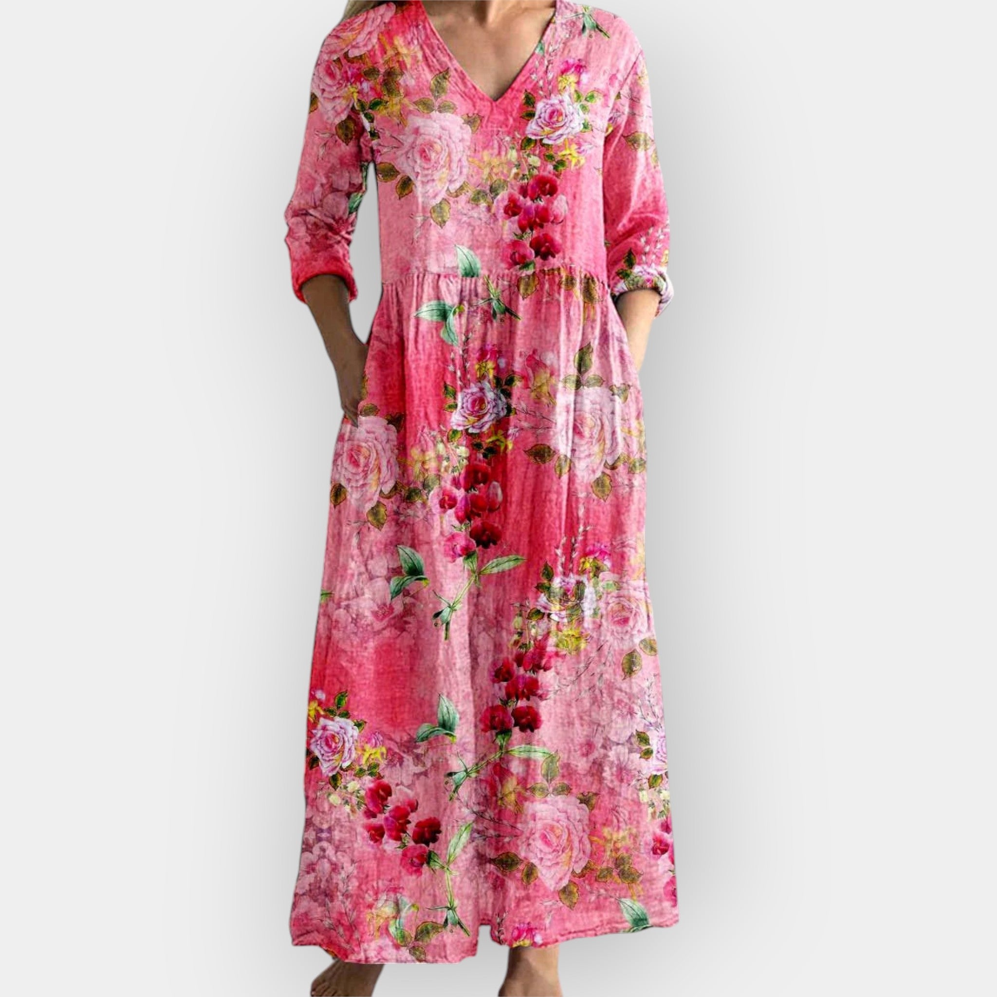 EDEN | Robe Féminine à Motif Floral