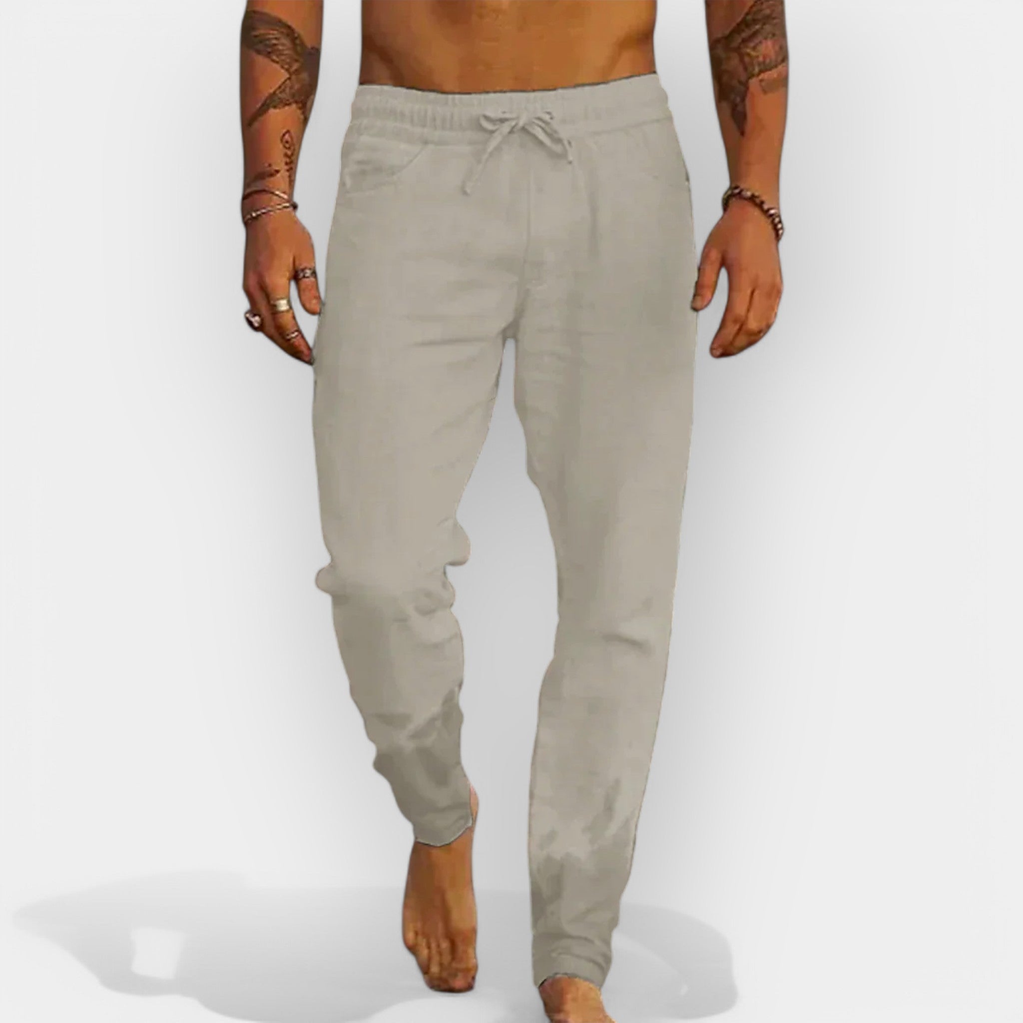 MAIKO | Pantalon en Lin Pour Homme