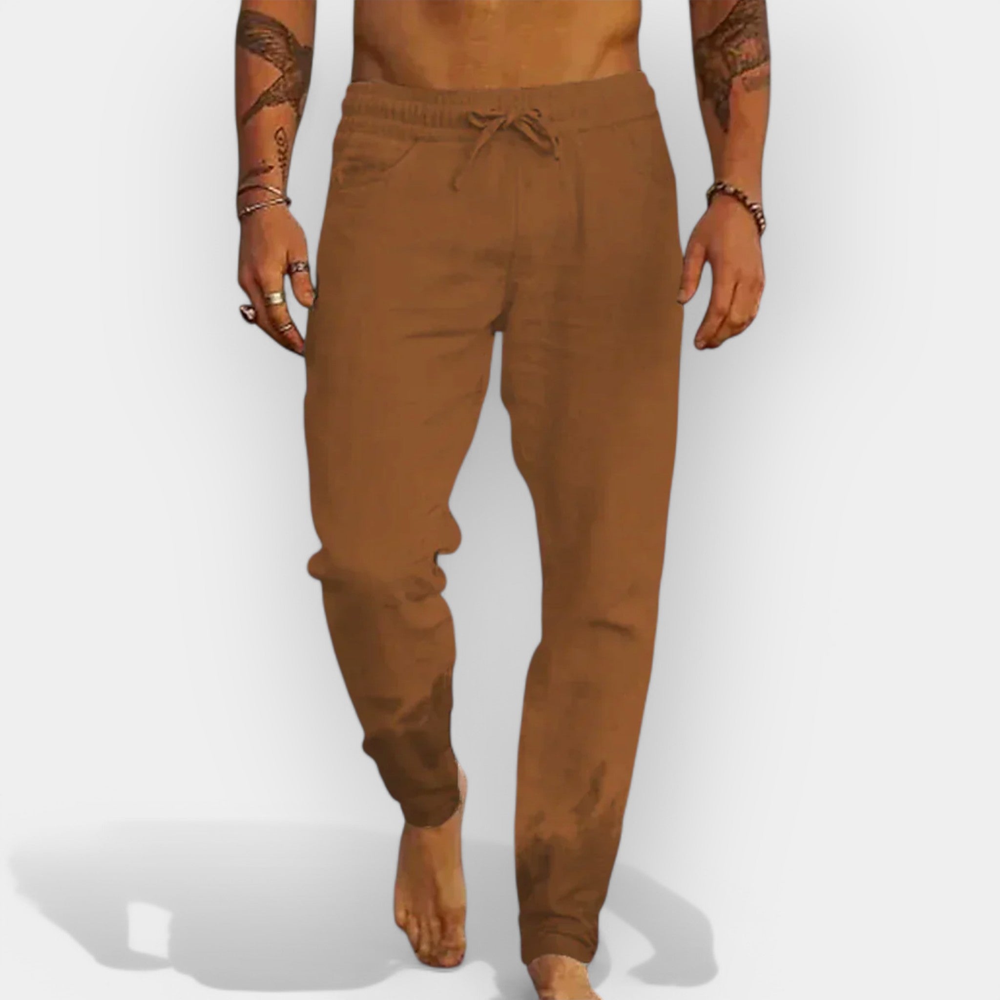 MAIKO | Pantalon en Lin Pour Homme